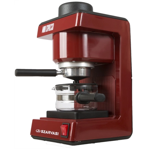 Szarvasi SZV-612/3 Mini Espresso kávéfőző, bordó