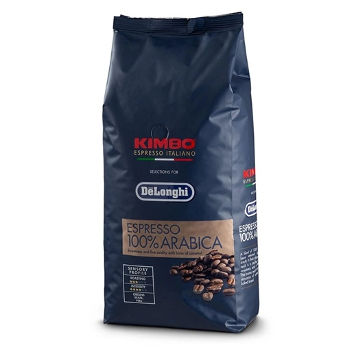 De’Longhi Kimbo Espresso 100% Arabica szemes kávé, 1 kg